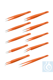 [20203] Pinzette ''grip'' Typ 2A, flache Spitze, 120 mm lang - Art. Nr. 20203