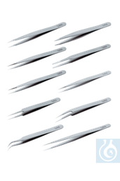 [20210] Pinzette ''ion'' Typ 0, feine Spitze, gerade, 120 mm - Art. Nr. 20210