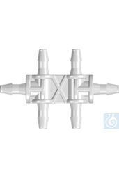 [20997] Doppelverbinder T-Form f. Schlauch-I.-Ø 1,5 mm, 10 Stck./Pack - Art. Nr. 20997