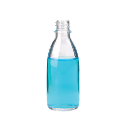 [21452] Enghals-Schraubflasche 100 ml, Klarglas, DIN 22, ohne Schraubverschluss - Art. Nr. 21452
