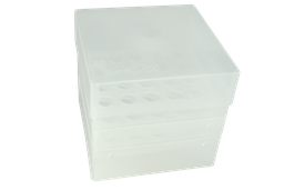 [21917] Aufbewahrungsbox für 15 ml-Röhrchen, 5 x 5 Plätze, transparent - Art. Nr. 21917
