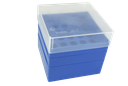Aufbewahrungsbox  15 ml-Röhrchen 5 x 5 Plätze blau