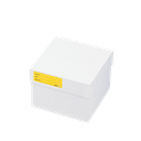 Kryobox beschichtet aus Karton, weiss, 136x136x100mm - Art. Nr. 22702
