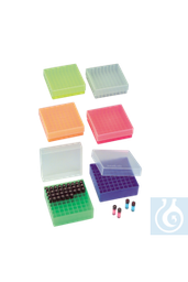 [22916] neoBox 81 Aufbewahrungsbox 6er Set, 1 x transparent, gelb, grün, pink, blau, ora - Art. Nr. 22916