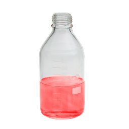 [23064] Laborflaschen oh. Kappe 2000 ml ISO 4796 Boro-Glas 3.3 GL 45 VE 10 Stück - Art. Nr. 23064