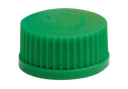 Verschlusskappe GL 45, mit Ausgiessring, PP, grün, VE 10 Stück - Art. Nr. 23066