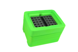 [23714] CellCamper® Midi Kühlbox inklusive Alublock für 30x1,5 ml Reaktionsgefässe und Kühleinheit - Art. Nr. 23714