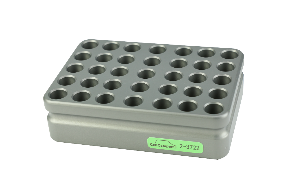 CellCamper Alublock 35x2,0 ml Kryovials