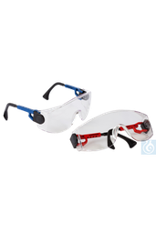 [24483] UV-Schutzbrille extrem leicht, Bügel blau/schwarz - Art. Nr. 24483