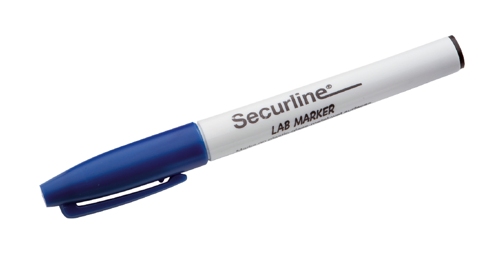 Lab-Marker blau