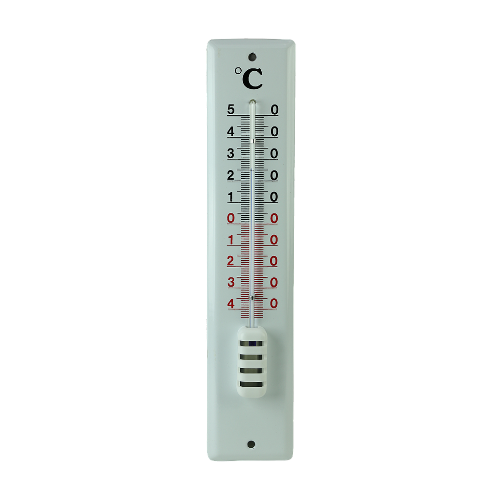 Email-Aussenthermometer weiss 300 x 62 mm