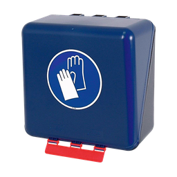 [26058] Aufbewahrungsbox f. Handschuhe, blau, midi - Art. Nr. 26058