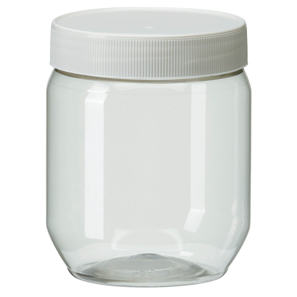 PET-Weithalsflaschen klar 500 ml 10 Stck./Pack