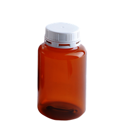 [32130] Weithalsflasche (PETG) braun, Gew. S 43, 250 ml, 10 Stck./Pack - Art. Nr. 32130