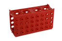 Moonlab® Multi-Rack f. Reaktionsgefässe, 176x90x66 mm, rot, PP, autoklavierbar, - - Art. Nr. 40037