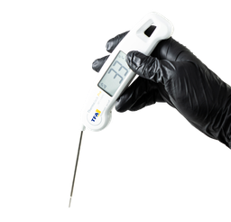 [41072] digitales Einstichthermometer, klappbar im Taschenformat, -50° bis 350 °C - Art. Nr. 41072