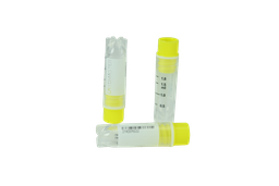 [46110] Cryomaster® Kryoröhrchen mit Innengewinde, 2.0 ml, Standring, 1D-Barcode, gelb - Art. Nr. 46110