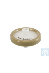 [60015] qpore® Spritzenvorsatzfilter CA, 0,45 µm, Ø 30 mm, steril 100 St./Pack - Art. Nr. 60015