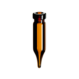 [70609] neochrom® Rollrand-Mikroflaschen 0,4 ml, Braunglas, 30 x 7 mm, 1. hydrol. Klass - Art. Nr. 70609