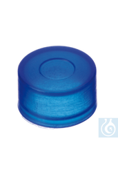 [70616] neochrom® PE Push-On Kappe 8 mm mit verdünnter Durchstichstelle 100 St./Pack - Art. Nr. 70616