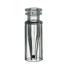 [70627] neochrom® TopSert Schnappringflasche ND11, 0,2 ml, TPX, mit Glas-Mikroeinsatz, - Art. Nr. 70627