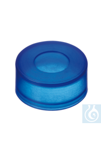 PE Push-On Kappe blau ND11  verdünnter Durchstichs