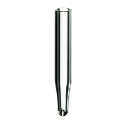 [70663] neochrom® Mikroeinsätze 0,1 ml Klarglas konisch mit 9 mm Spitze, f. Fl. m.enger - Art. Nr. 70663