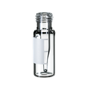 neochrom® Kurzgewindeflaschen ND9, Klarglas, mit intigriertem 0,2 ml Mikroeinsa - Art. Nr. 70679
