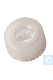 [70714] neochrom® Kurzgewinde-MS-Cap, transparent, mit Diaphragma - Art. Nr. 70714