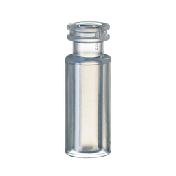 [70718] neochrom® Schnappringflaschen ND11, PP transparent, 0,7 ml, zyl. Einsatz, 100 S - Art. Nr. 70718