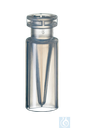 Schnappring-Mikroflasche ND9 0,3 ml TPX hoch trans