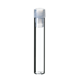 [70737] neochrom® Flachbodengläser 1 ml, Klarglas mit 8 mm PE-Stopfen transparent, 40x8 - Art. Nr. 70737
