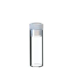 [70742] neochrom® Flachbodengläser 2 ml Klarglas, 31,5 x 11,6 mm, PE-Stopfe - Art. Nr. 70742