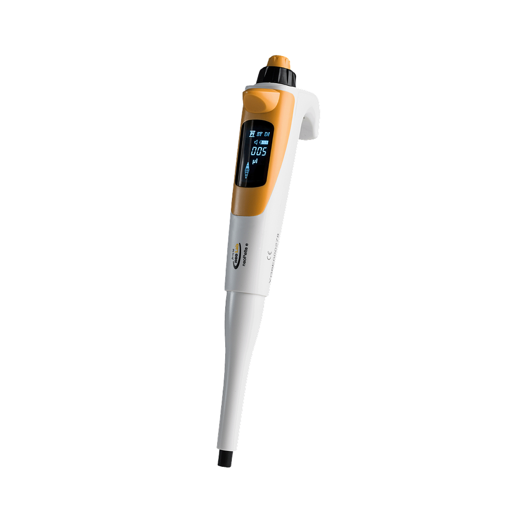 neoPette® e Mikroliterpipette, elektronisch, 0.5-10 µl - Art. Nr. 72140