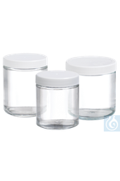 [WD-1836] Wheaton-Glasdose mit Kappe, 500 ml, 12 Stk/Pack - Art. Nr. 90064