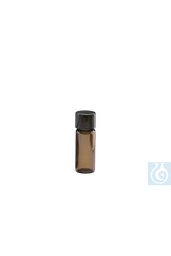 [90117] Wheaton Probenfläschchen 1,8 ml braun, mit Schraubkappe, 200 St./Pack - Art. Nr. 90117