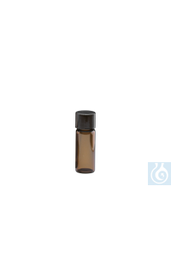 [WD-0696] Wheaton Probenfläschchen 2,0 ml braun, mit Schraubkappe, 200 St./Pack - Art. Nr. 90118
