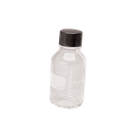 Wheaton-Media/Labor-Flaschen  Verschl Klarglas 125