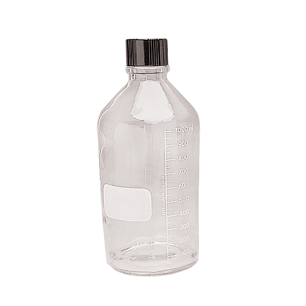 Wheaton-Media/Labor-Flaschen  Verschluss 1000 ml V