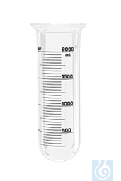[B3649] Reaktionsgefäss, zylindrisch, mit Laborflansch LF 60, 500 ml Inhalt, Aussen-/Innen - Art. Nr. B3649