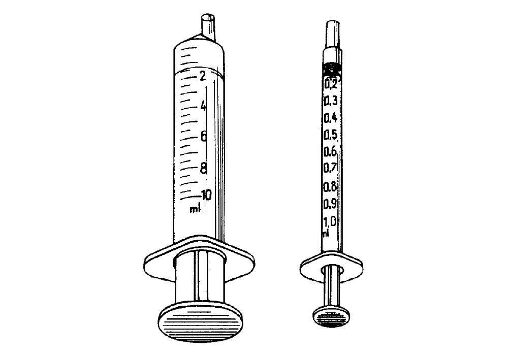 Einmalspritzen steril Luer-Anschluss 10 ml 100 St.