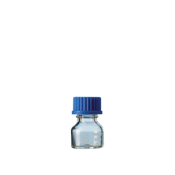 [E2055] Laborflasche Duran GL 25, 25 ml mit Ausgiessring und Schraubkappe - Art. Nr. E2055