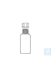 [E4151] PE-Weithalsflasche 100 ml, mit Verschluss - Art. Nr. E4151